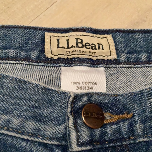 LL Bean Men’s Jeans Size 36” X 34” - Picture 1 of 6